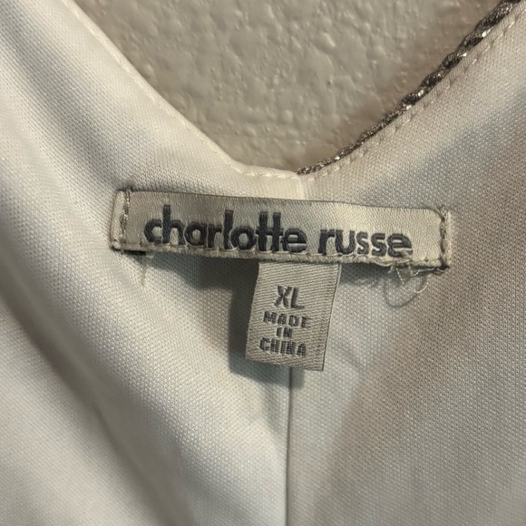 CHARLOTTE RUSSE NWT ROMPER spaghetti straps XL - Picture 3 of 5